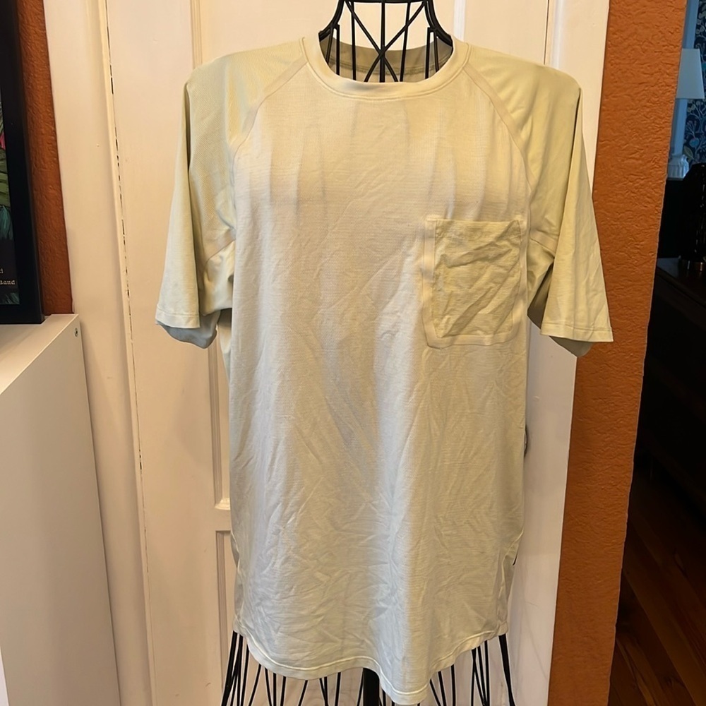 Lululemon Ventilated Hiking Short-Sleeve Shirt-Size L
